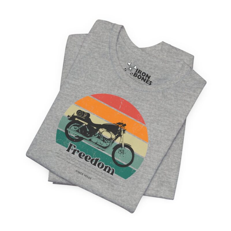 Freedom Motorcycle HD T-Shirt