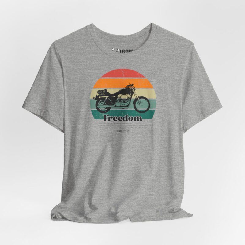 Freedom Motorcycle HD T-Shirt – Bild 2