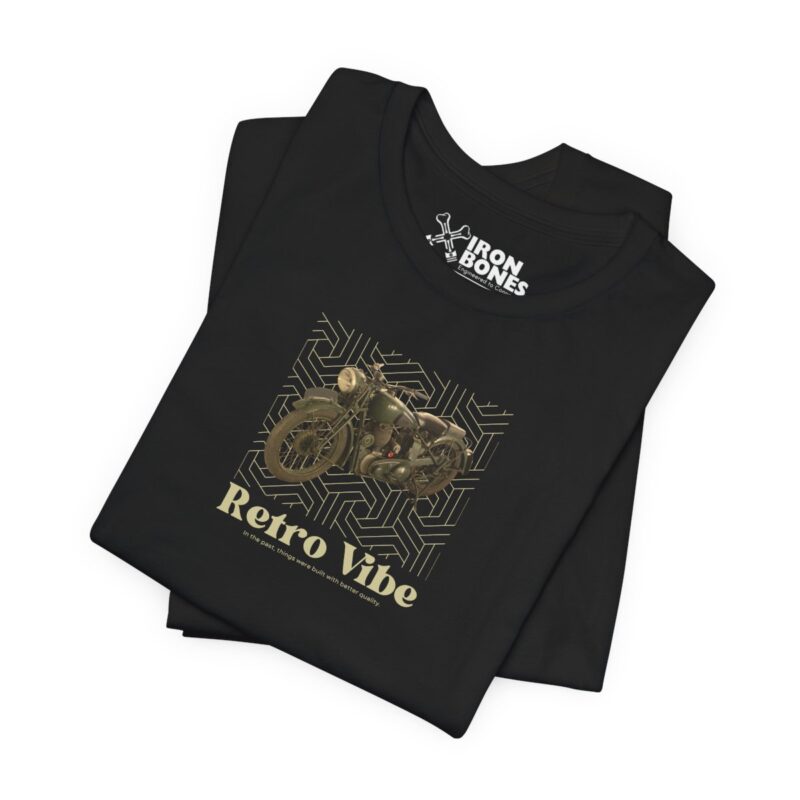 T-Shirt Retro Vibe Bronze Kollektion: Biker