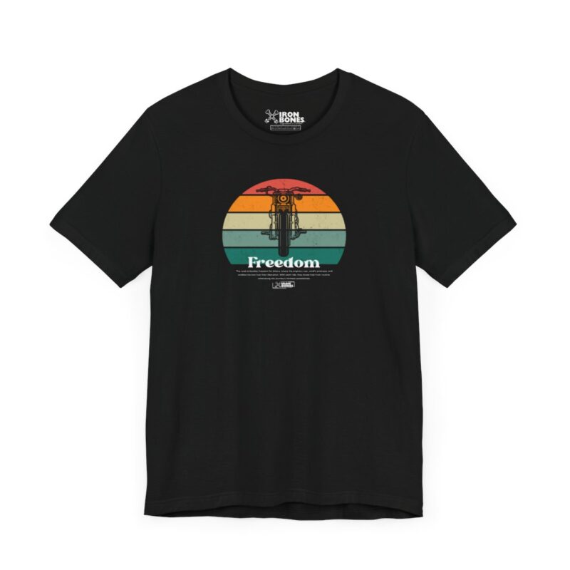 Freedom Motorcycle T-Shirt: Entfessle den Geist der offenen Straße – Bild 8