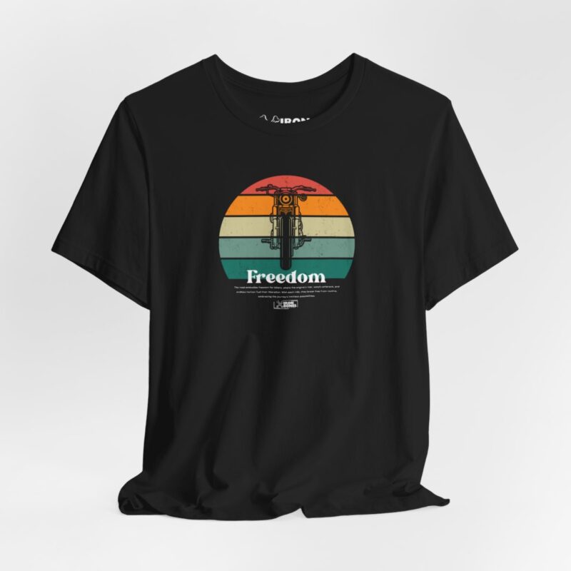 Freedom Motorcycle T-Shirt: Entfessle den Geist der offenen Straße – Bild 2