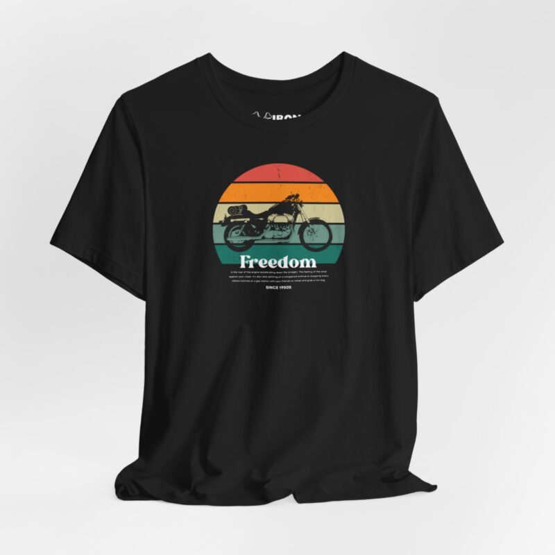 Freedom Motorcycle T-Shirt: HD – Bild 2