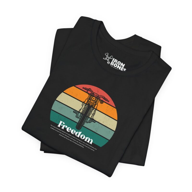 Freedom Motorcycle T-Shirt: Classic