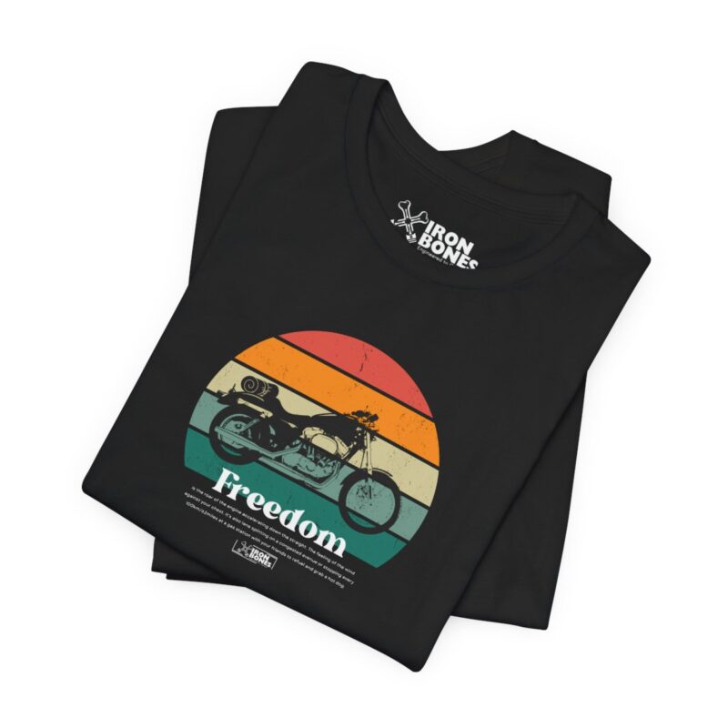 Freedom Motorcycle T-Shirt: mit Etikett – Bild 8