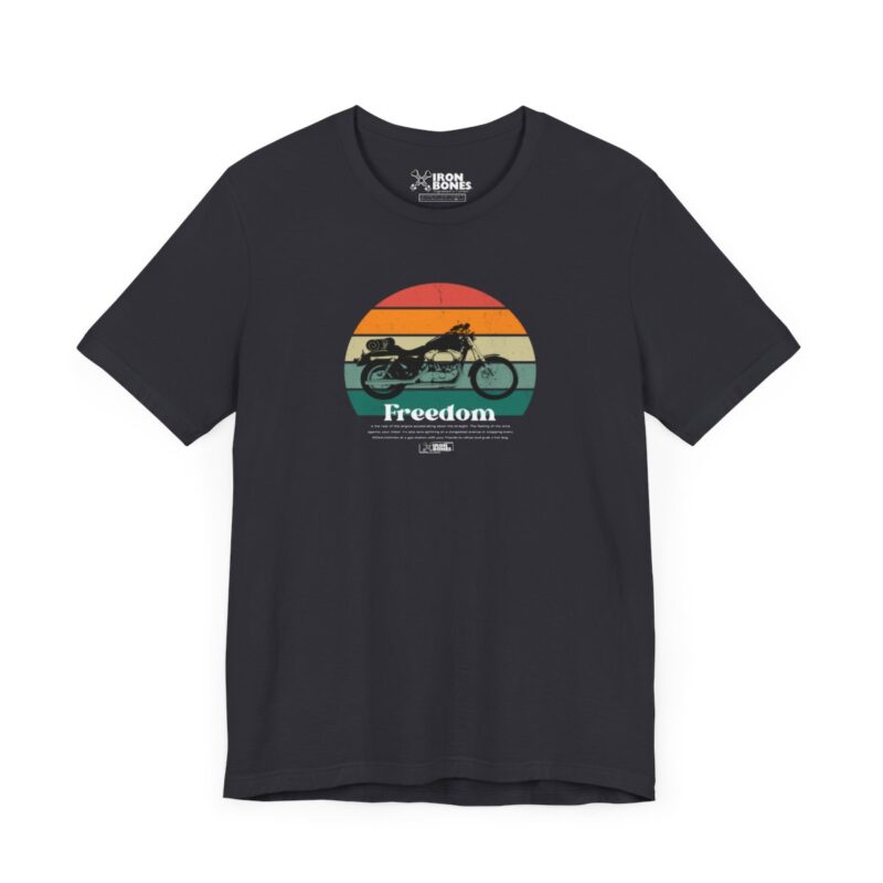 Freedom Motorcycle T-Shirt: mit Etikett – Bild 6