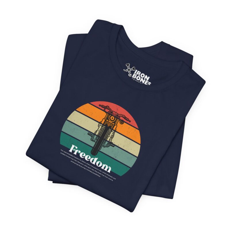 Freedom Motorcycle T-Shirt: Classic – Bild 10