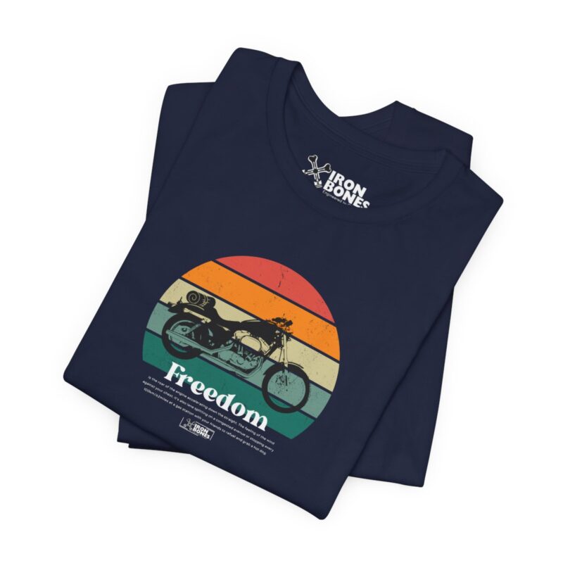 Freedom Motorcycle T-Shirt: mit Etikett – Bild 10