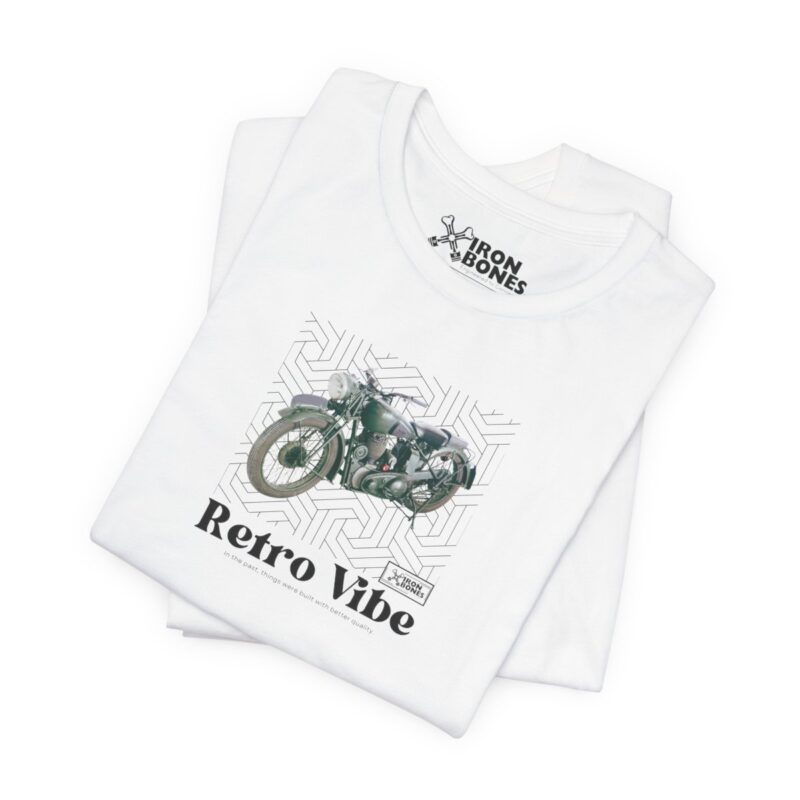 Retro Vibe Bronze T-Shirt: Oldtimer Maschinen