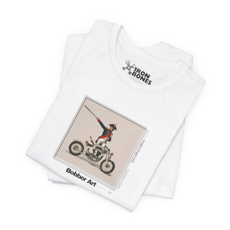 T-Shirt minimalistische Kunst: Bobber-Kunstsammlung - "Napoleon Bobber"