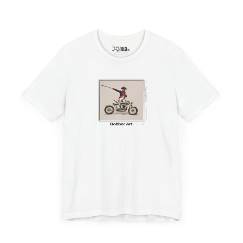 T-Shirt minimalistische Kunst: Bobber-Kunstsammlung - "Napoleon Bobber" – Bild 8