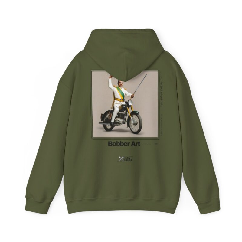 “Dom Pedro The Bobber” - Unisex Heavy Blend™ Hooded - Kapuzenpullover – Bild 3