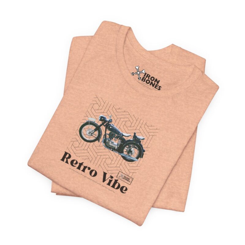 Retro Vibe T-Shirt mit etikett – Bild 8