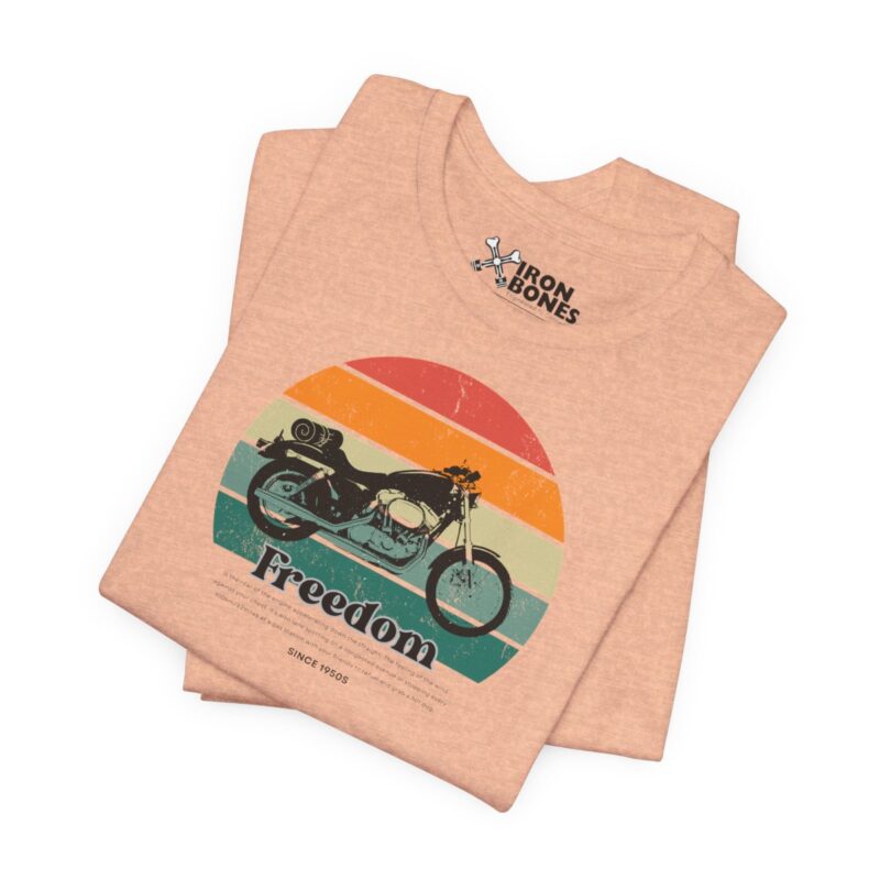 Freedom Motorcycle HD T-Shirt – Bild 11