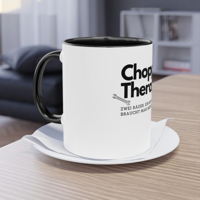 Chopper-Therapie: Zweifarbige Kaffeetasse – Bild 6