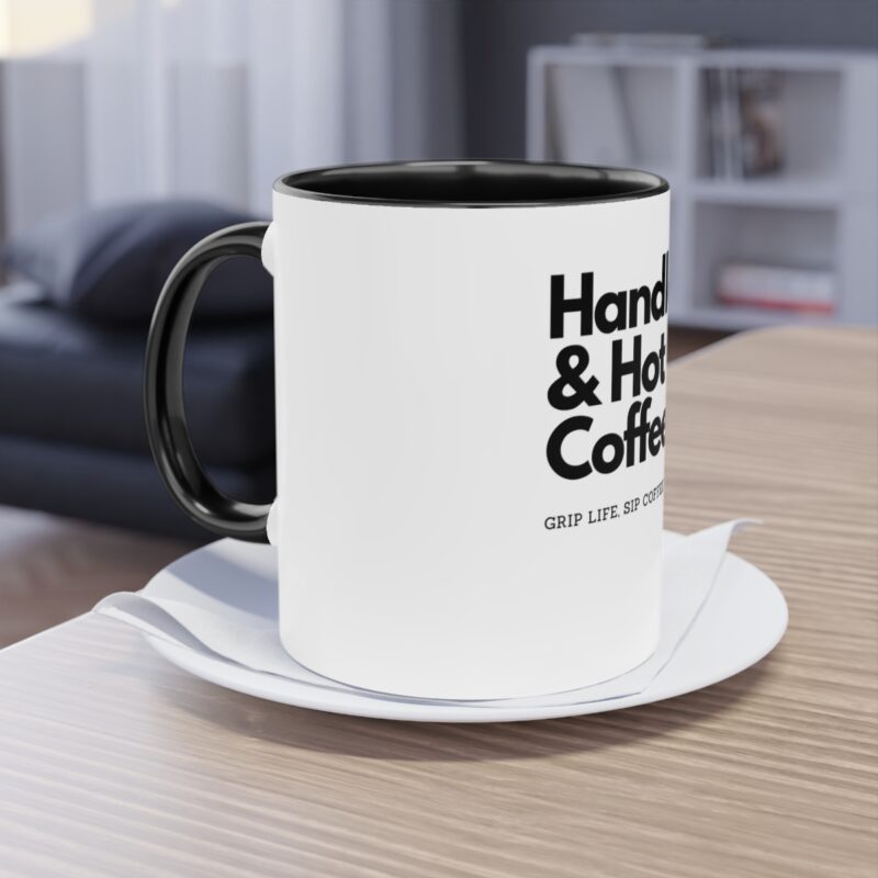 Handlebars&HotCoffee: Zweifarbige Kaffeetasse – Bild 6