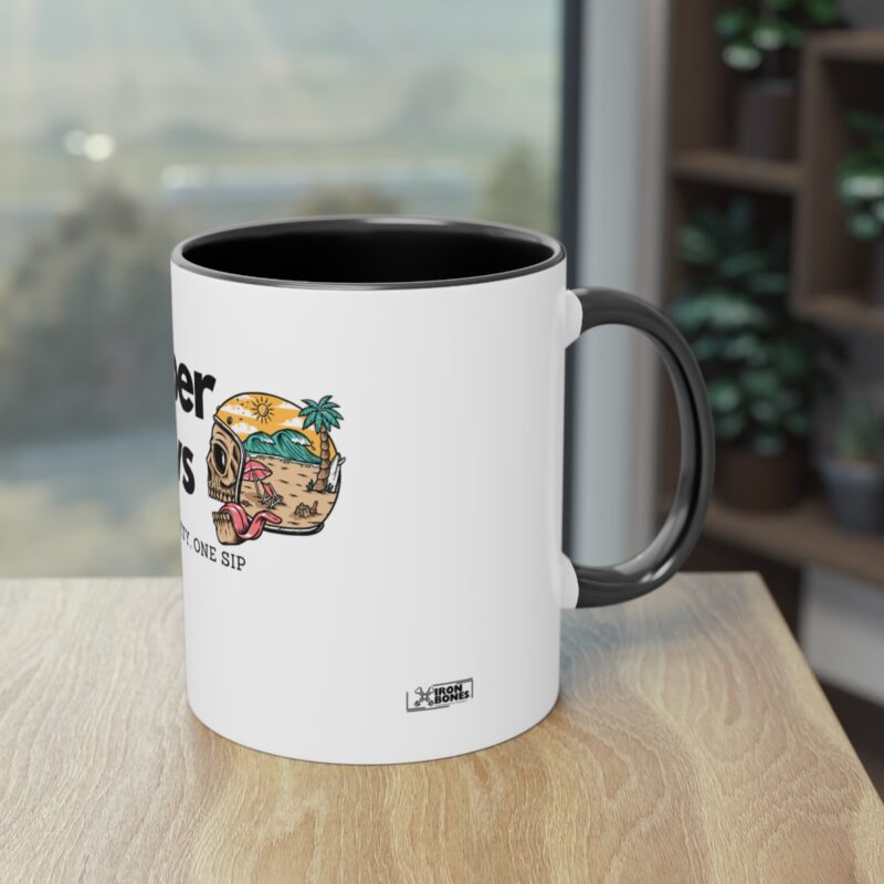 Bobber Brews: Zweifarbige Kaffeetasse – Bild 5