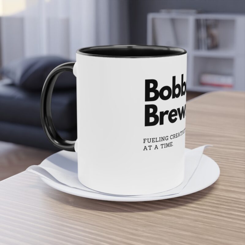 Bobber Brews: Zweifarbige Kaffeetasse – Bild 6