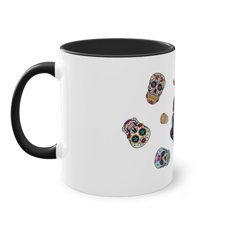 Mexican Chopper: Zweifarbige Kaffeetasse – Bild 3