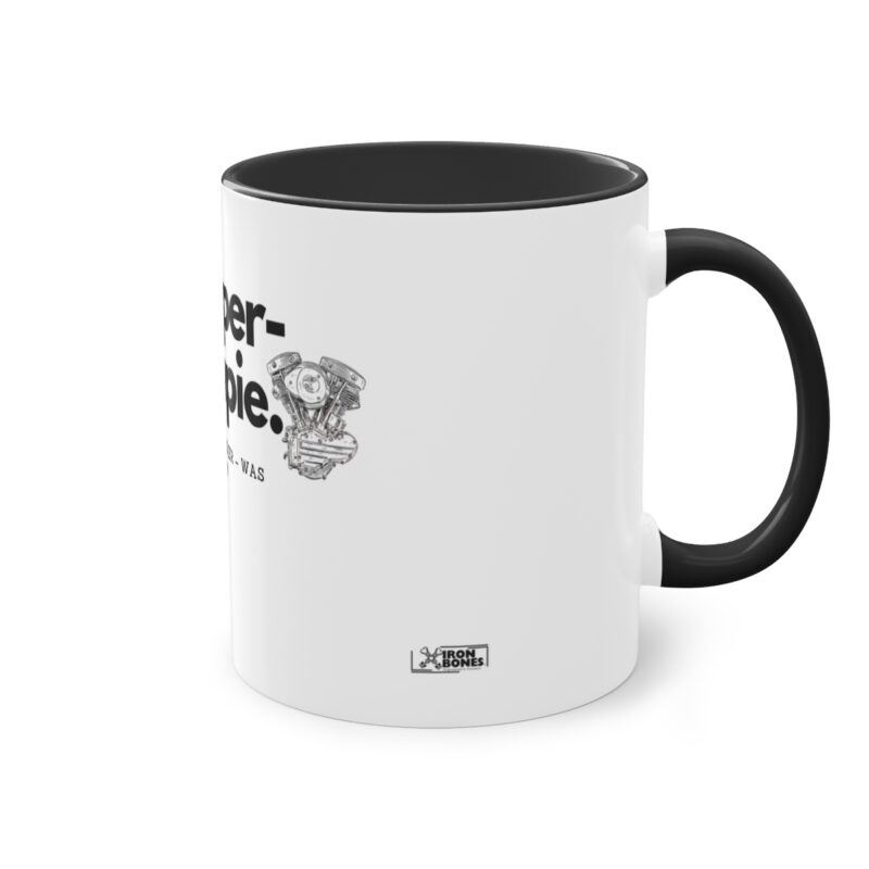 Chopper-Therapie: Zweifarbige Kaffeetasse – Bild 4