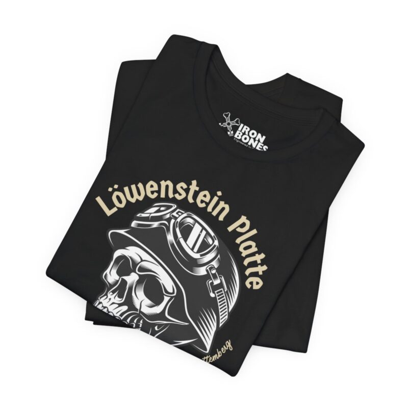 T-Shirt: PLATTE B39 mit Totenkopf