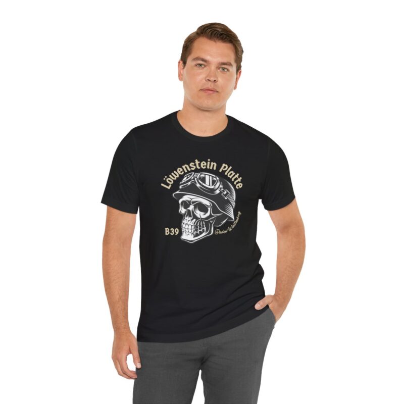 T-Shirt: PLATTE B39 mit Totenkopf – Bild 2