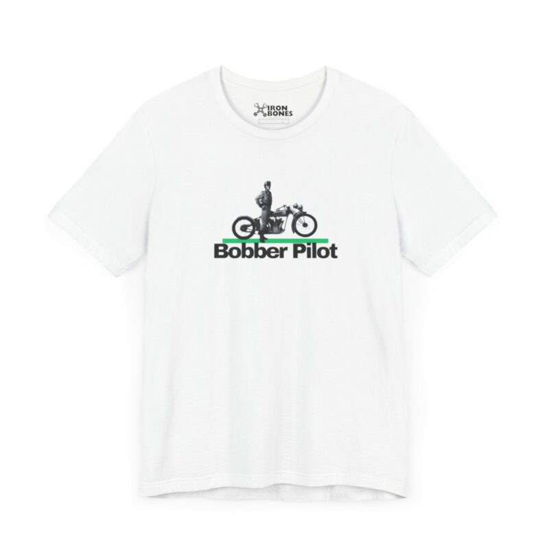 Retro Bobber Pilot T-Shirt – Bild 3