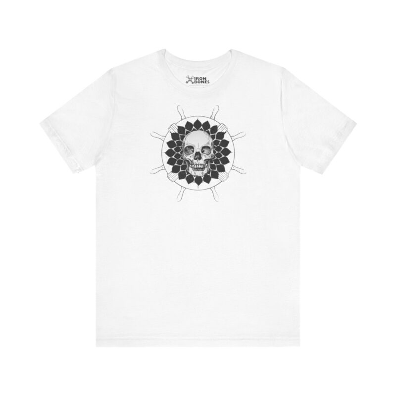 Alter Pirat Mandala T-shirt – Bild 3