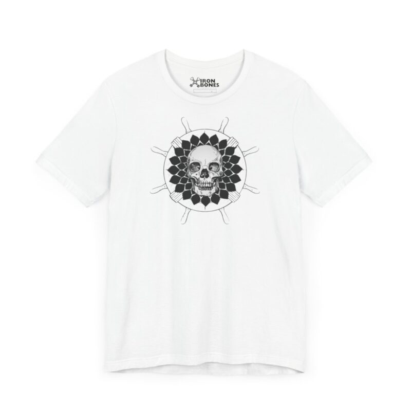 Alter Pirat Mandala T-shirt – Bild 7