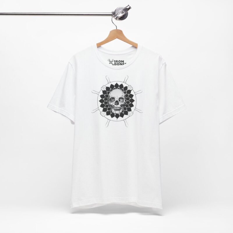 Alter Pirat Mandala T-shirt – Bild 6