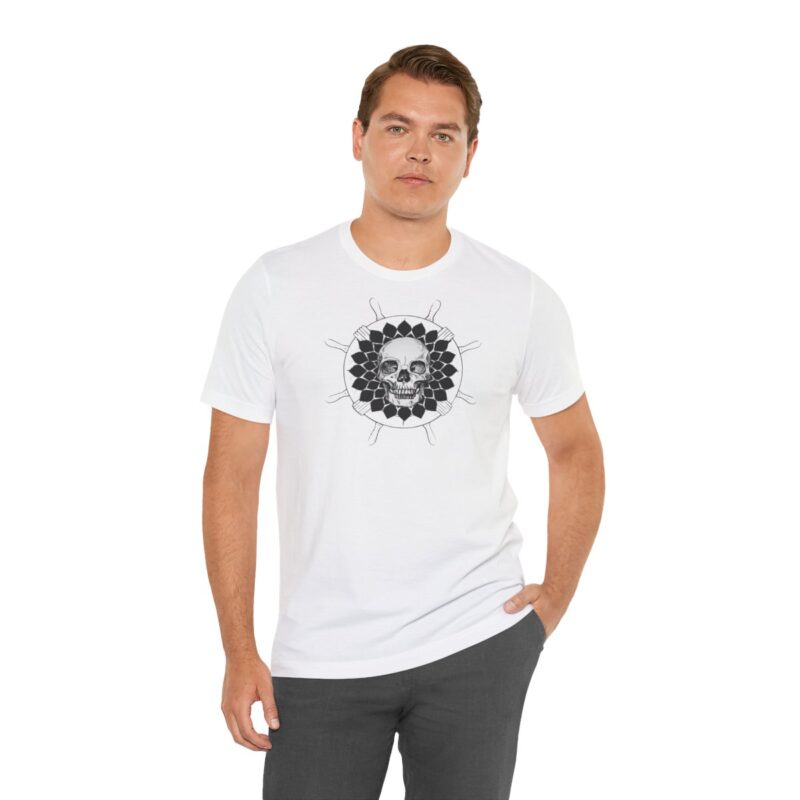 Alter Pirat Mandala T-shirt – Bild 2