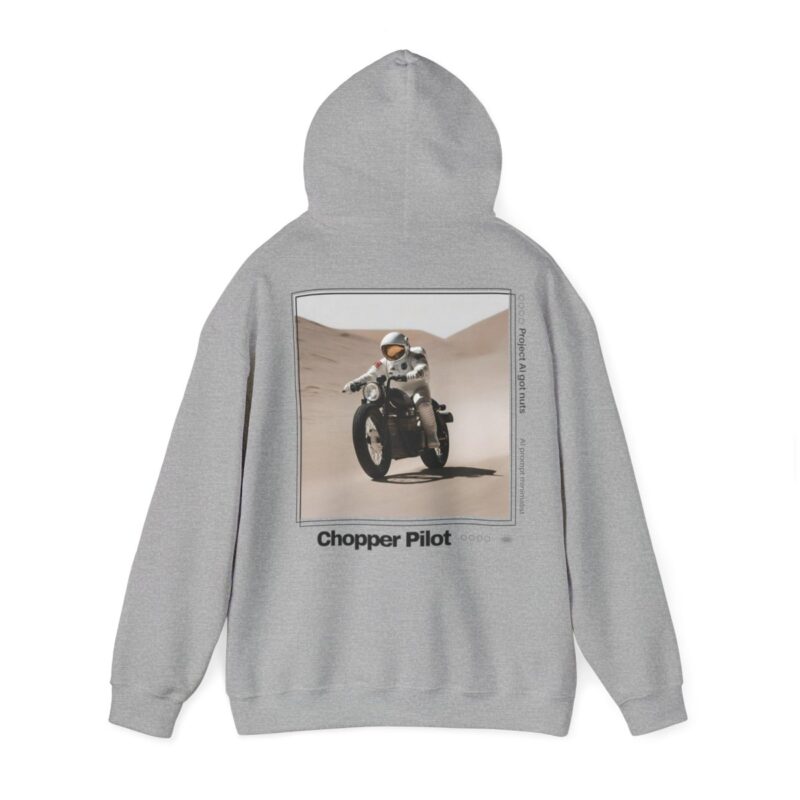 “Knight Medieval Bobber” - Unisex Heavy Blend™ Hooded Sweatshirt – Bild 4