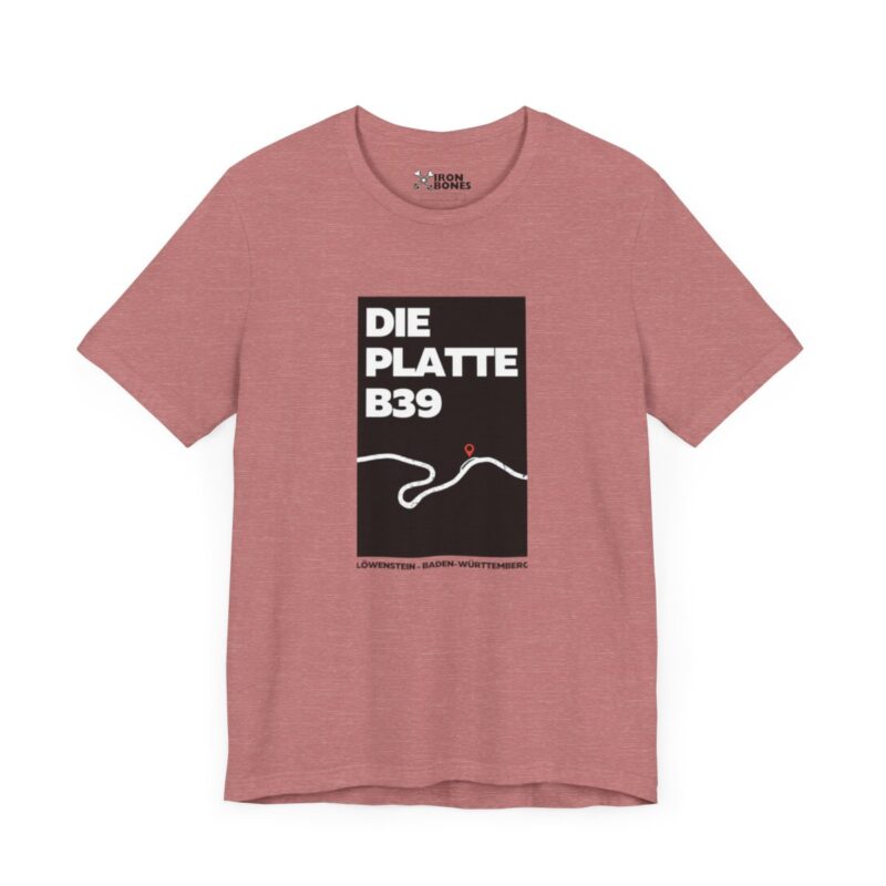 T-Shirt: DIE PLATTE B39 - Black stripe – Bild 13