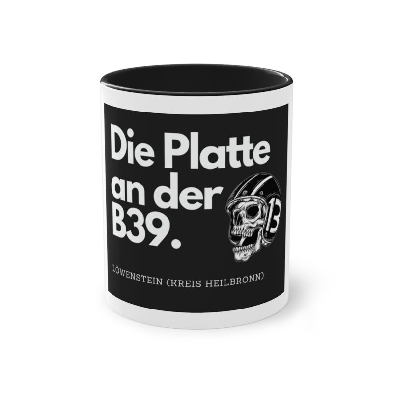 Die Platte 2 - Löwenstein: Zweifarbige Kaffeetasse – Bild 7