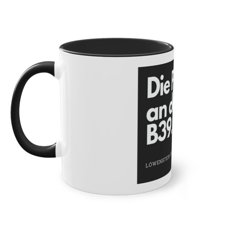 Die Platte 2 - Löwenstein: Zweifarbige Kaffeetasse – Bild 9