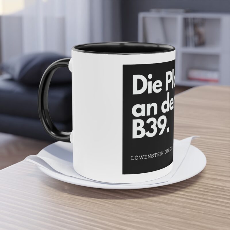 Die Platte 2 - Löwenstein: Zweifarbige Kaffeetasse – Bild 12