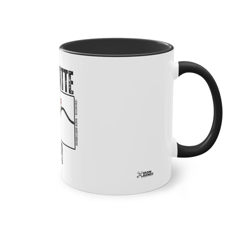 Die Platte B39 - Löwenstein - Zweifarbige Kaffeetasse – Bild 4