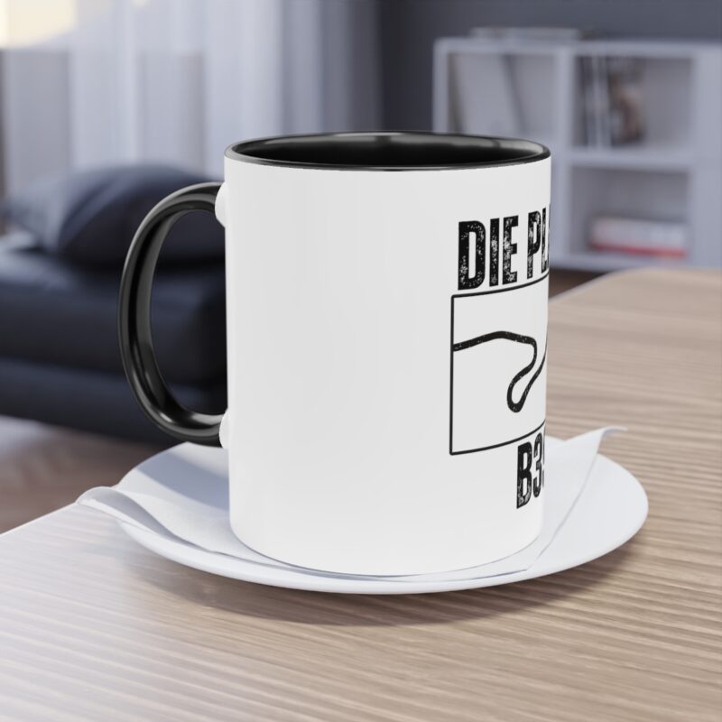 Die Platte B39 - Löwenstein - Zweifarbige Kaffeetasse – Bild 6