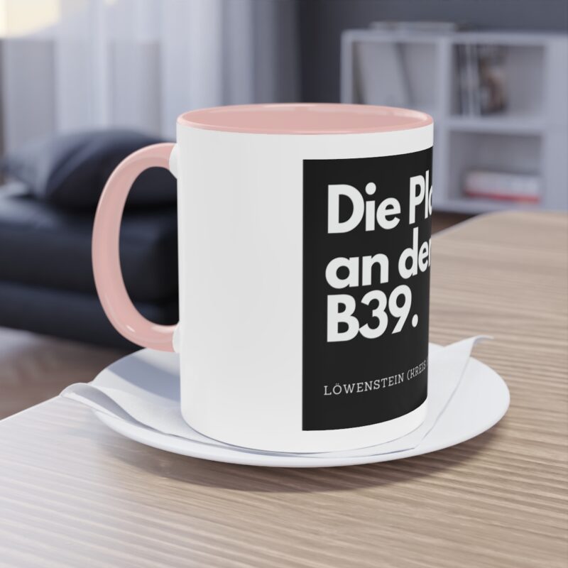 Die Platte 2 - Löwenstein: Zweifarbige Kaffeetasse – Bild 6