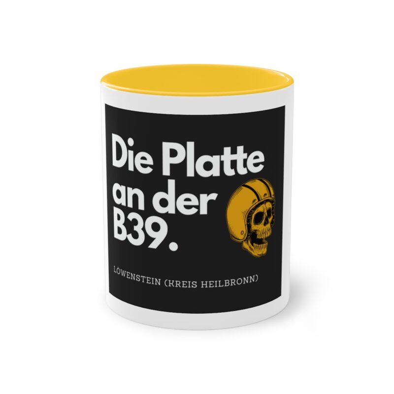 Die Platte 3 - Löwenstein: Zweifarbige Kaffeetasse