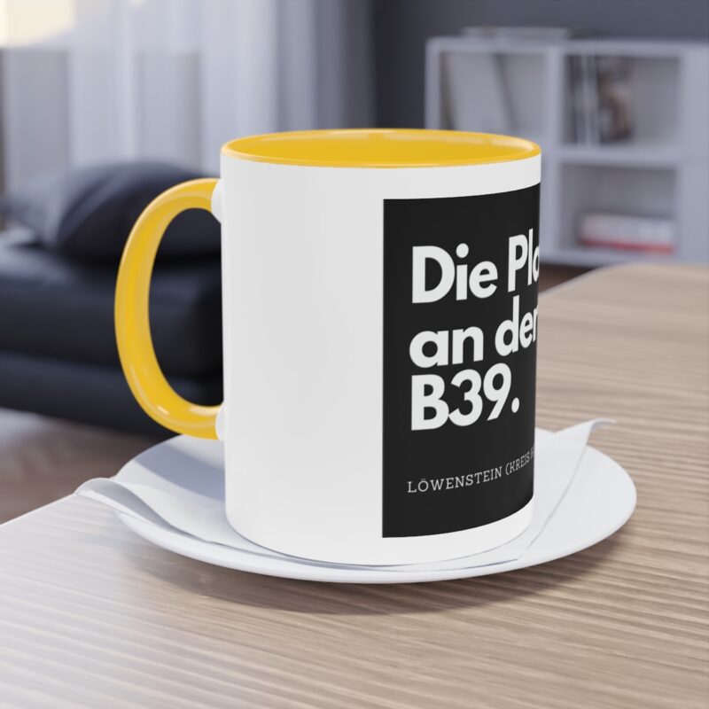 Die Platte 3 - Löwenstein: Zweifarbige Kaffeetasse – Bild 6